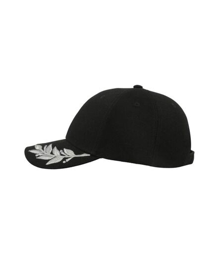 Lot de 2  casquettes brodée winner adulte noir Atlantis