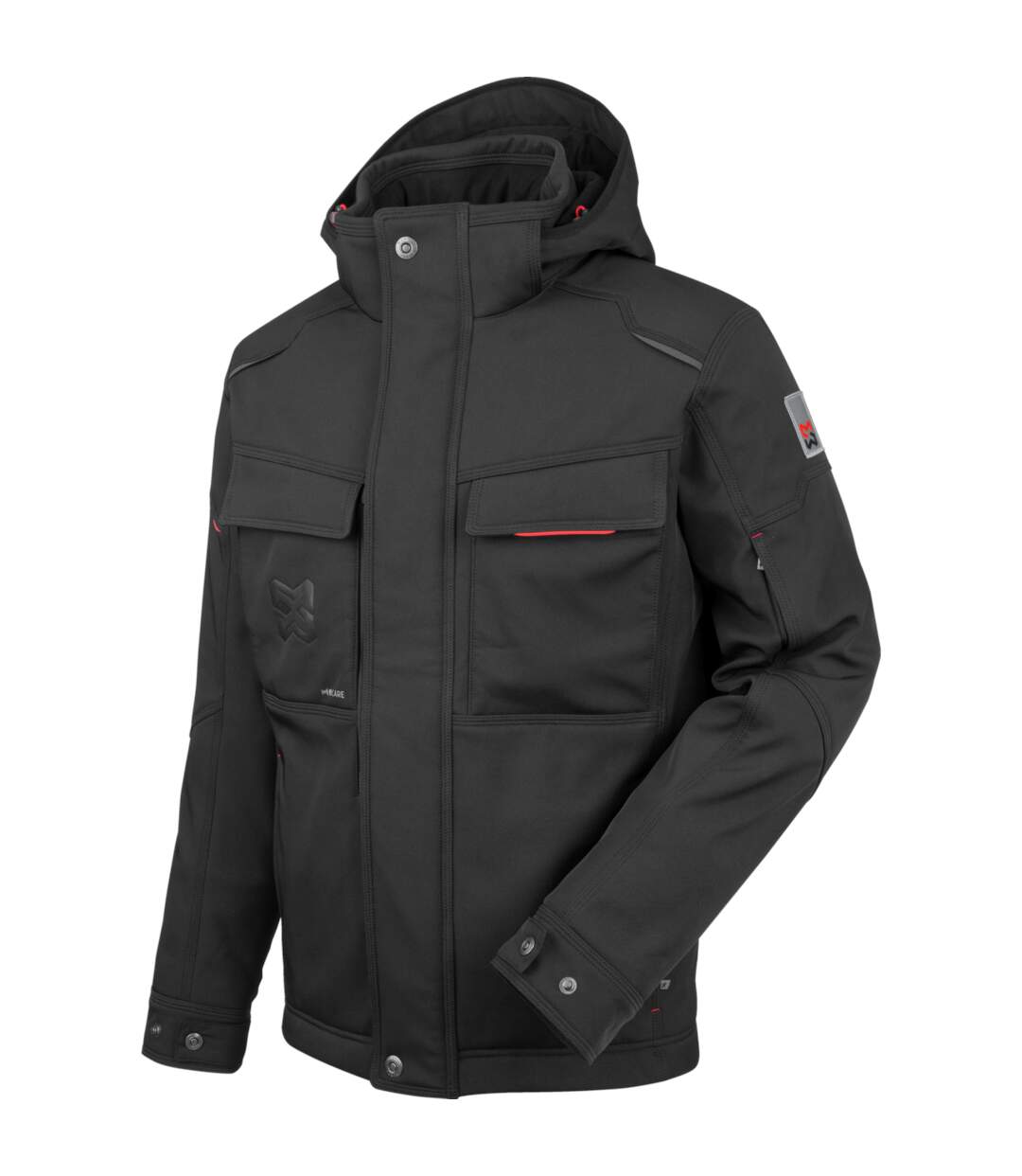 Softshell de travail Würth MODYF matelassée Scorpius noire-1