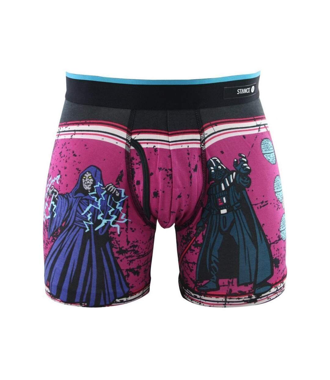 STANCE Boxer Long Homme Modal SITHBB Violet Noir STAR WARS-1