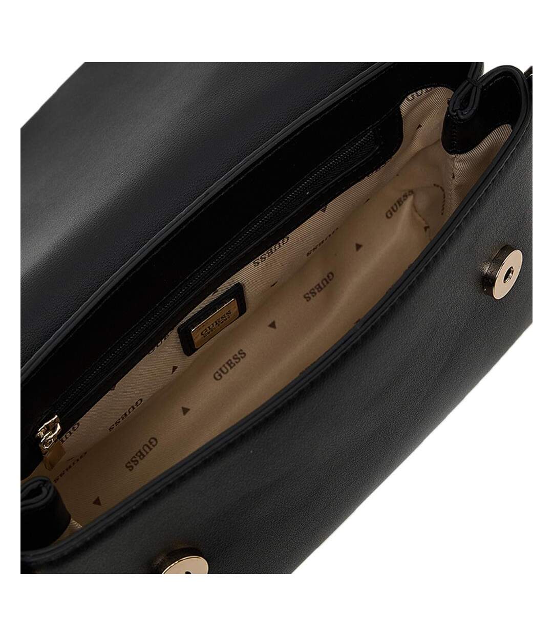 Sac à bandoulière noir femme guess lefia-3