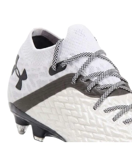 Mens Clone Magnetico Pro Artificial Ground Football Boots White Black Under Armour