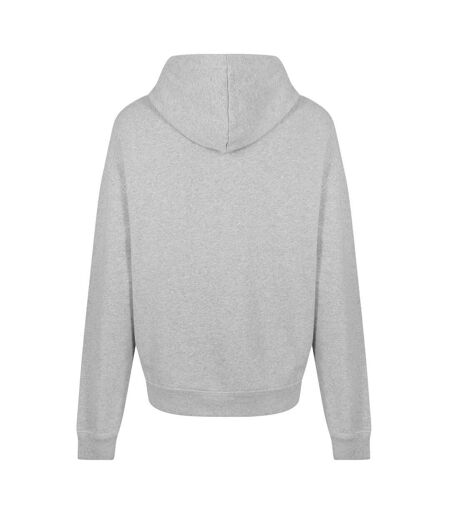Mens Running Dog Graphic Print Pullover Hoodie Grey ICECREAM