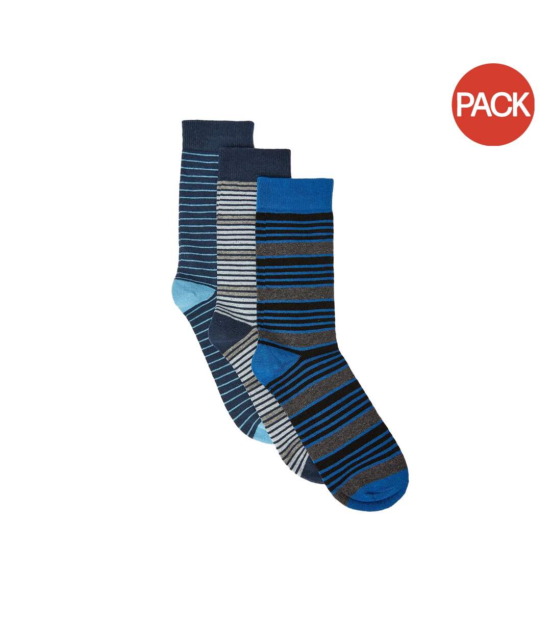 Chaussettes homme bleu / gris / bleu marine Maine Maine