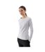 T-shirt Manches Longues F218 Femme Gris Argenté 4F-2