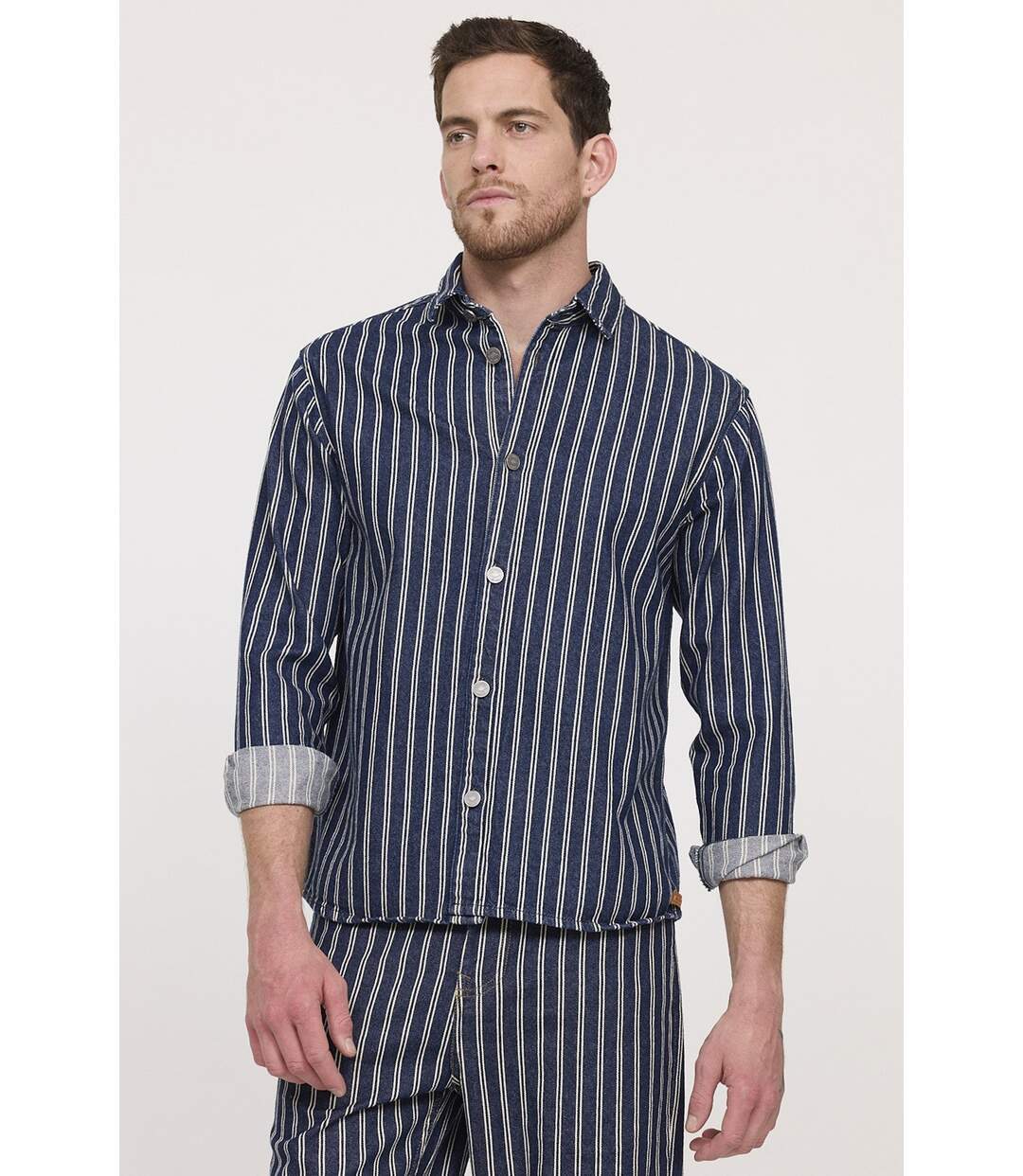 Surchemise DOPILO Brut stripes-1
