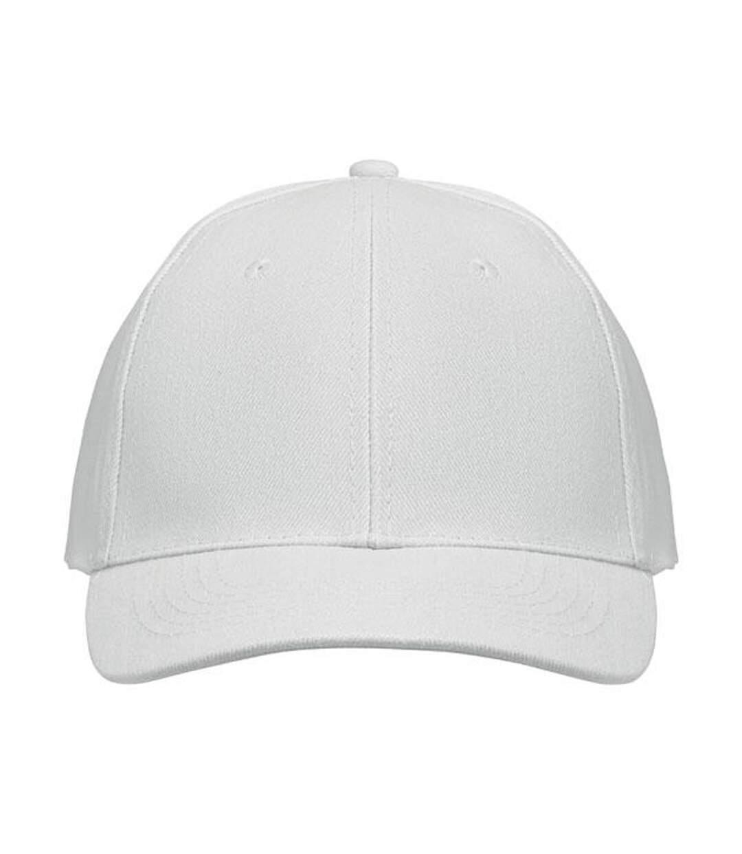 Buffalo 6 Panel Baseball Cap White MidOcean-1