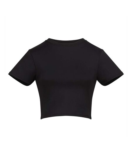 T-shirt Court Femme Noir Awdis