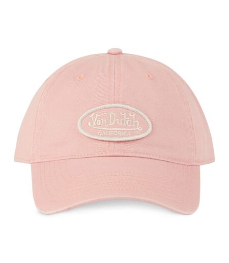 Casquette dad cap en sergé de coton avec patch brodé Log Vondutch