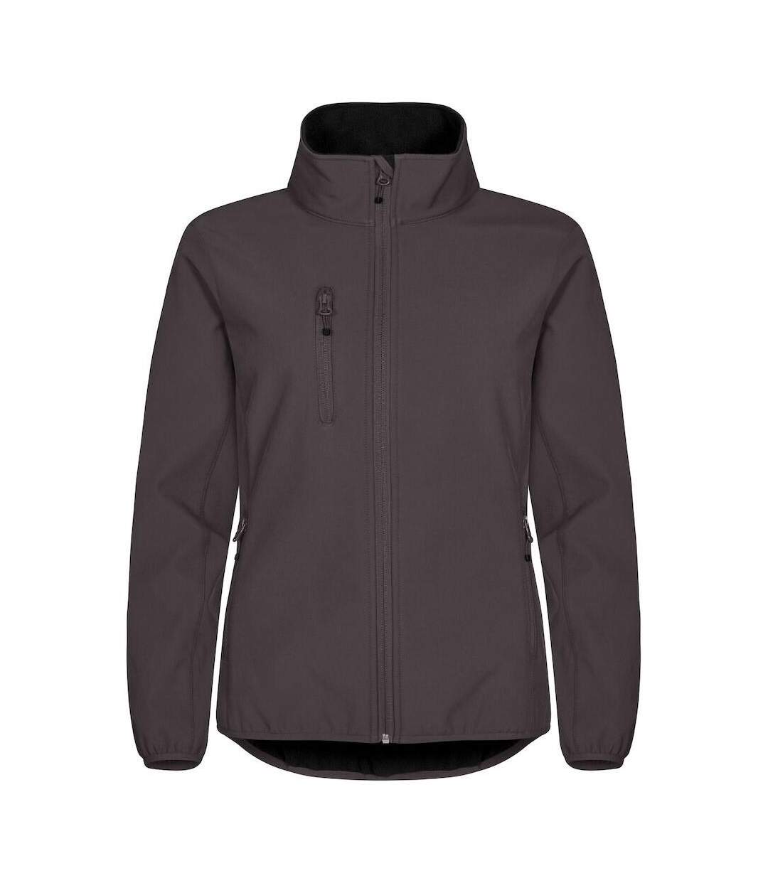 Veste Softshell Classic Femme Gris Foncé Clique-1