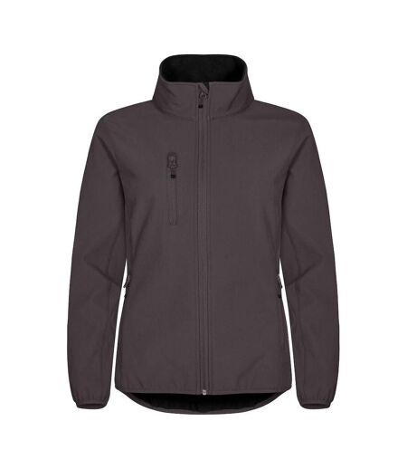 Veste Softshell Classic Femme Gris Foncé Clique