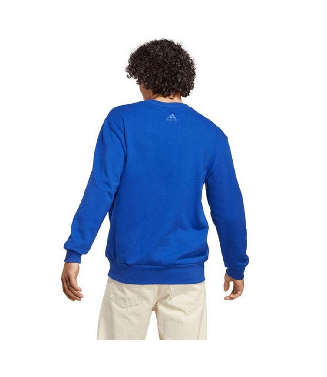 Sweat Essentials Homme Bleu Adidas-3