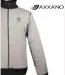 AXXANO AH1157M — Sweat col montant bleu marine : l'élégance texturée 100% coton-4