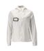 Womens/ladies Customised Stretch Hooded Jacket White Mascot-1