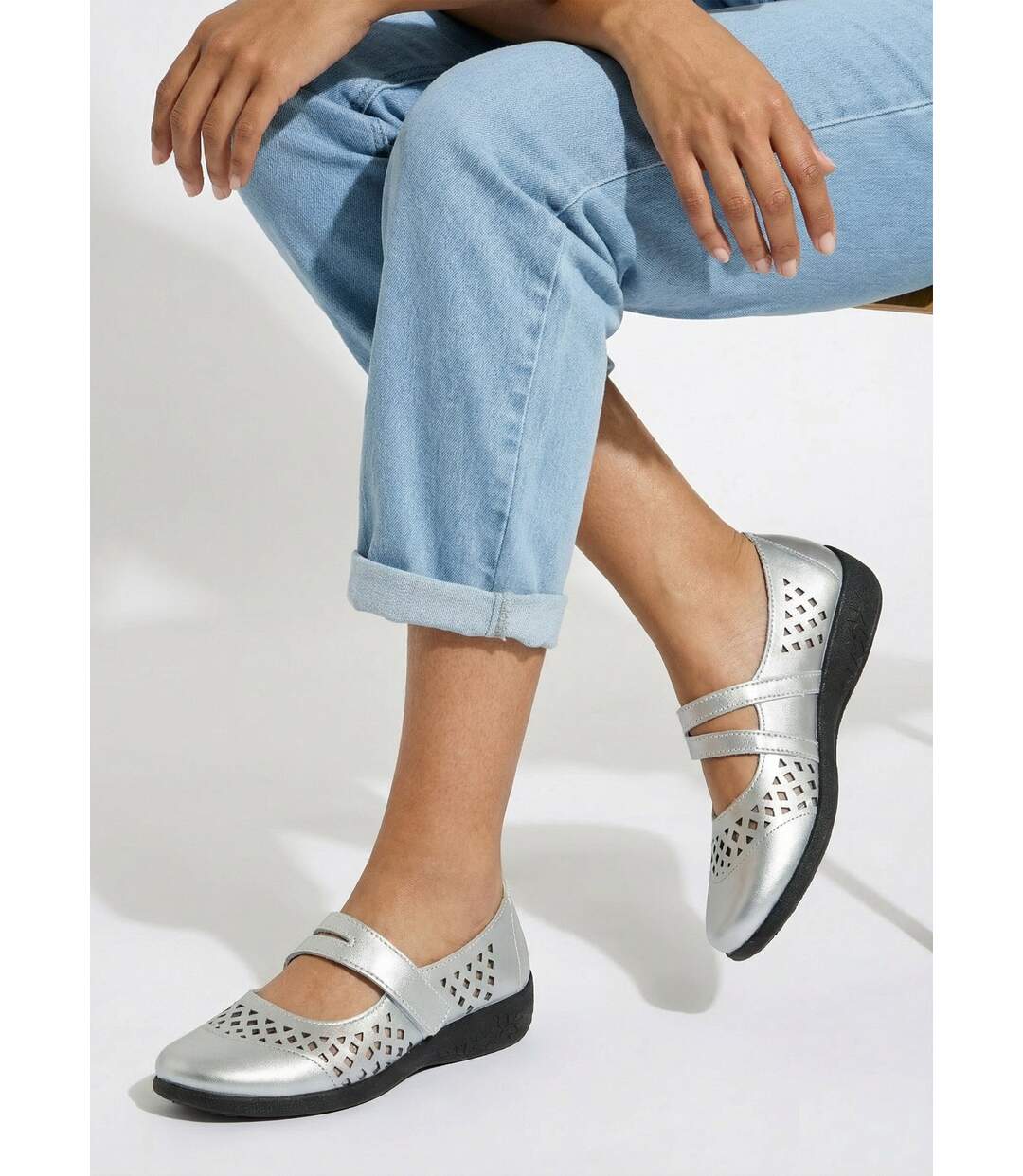 Ballerines babies cuir largeur confort-3