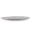 Lot de 6 Assiettes Plates Au Grès 27cm Gris-2