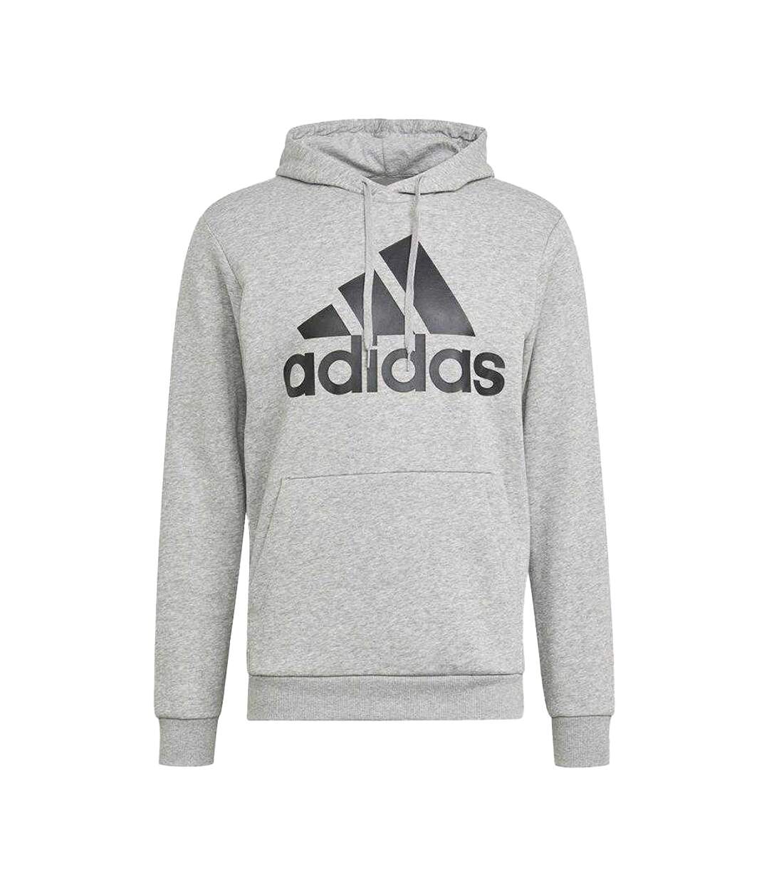 Sweat À Capuche Essentials Homme Gris Adidas-2