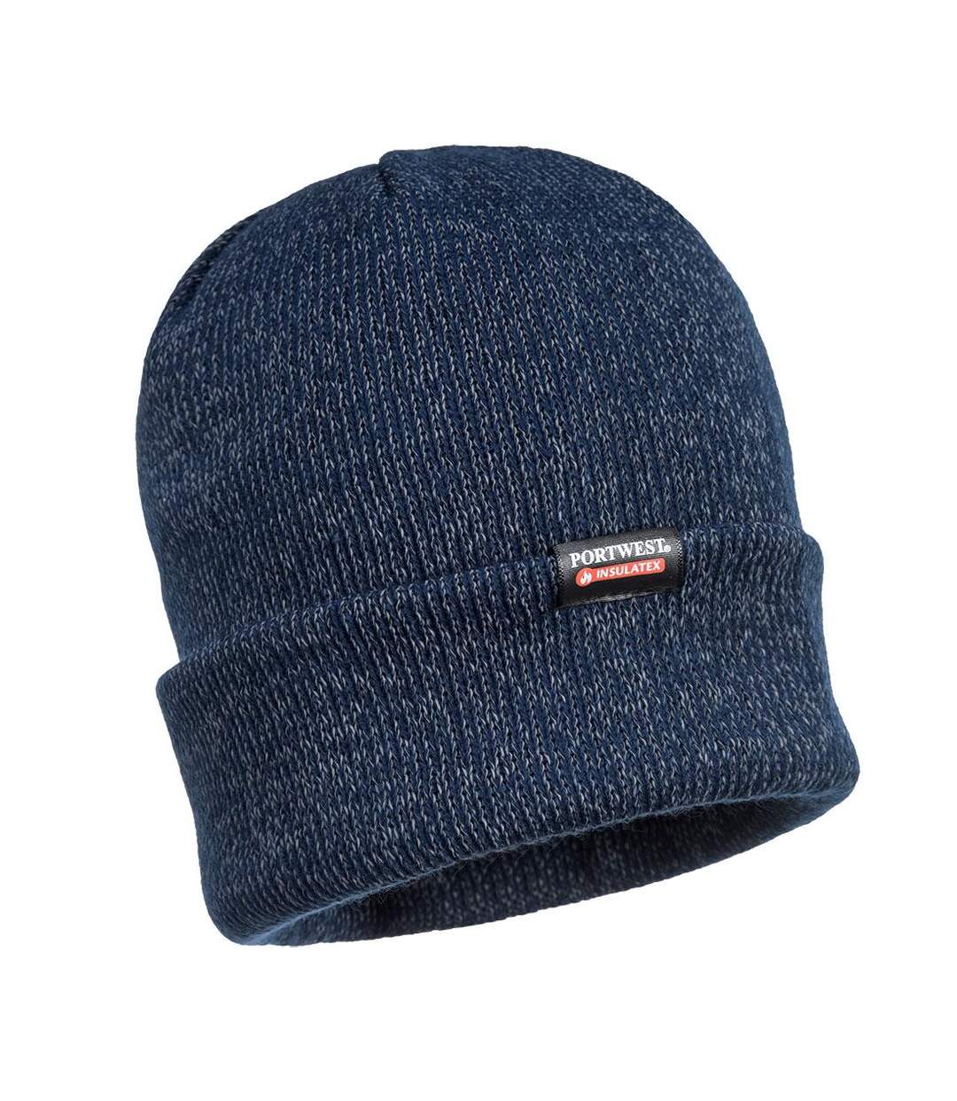 Knitted reflective beanie navy Portwest-1