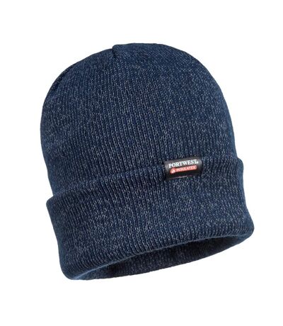 Portwest Knitted Reflective Beanie (Navy)
