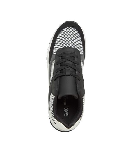 Baskets Ontario Homme Gris Noir Anthracite Brave Soul