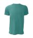 Canvas Unisex Jersey Crew Neck Short Sleeve T-Shirt (Deep Teal) - UTBC163