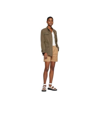 Womens/ladies Jacona Jacket Green Boss