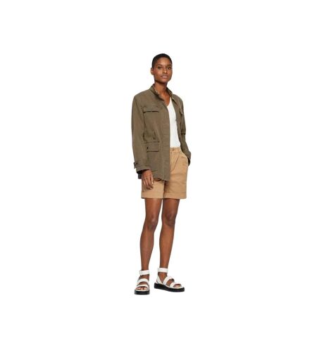 Womens/ladies Jacona Jacket Green Boss