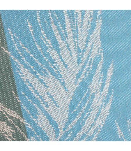 Nappe Jacquard coton PALMIER + enduction acrylique Rond
