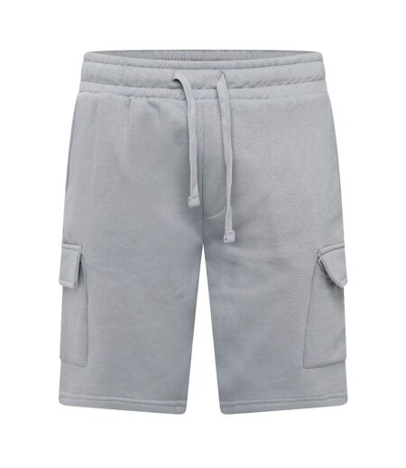 Short À Poches Bardon Homme Bleu Gris Foncé Crosshatch