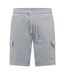 Short À Poches Bardon Homme Bleu Gris Foncé Crosshatch-2