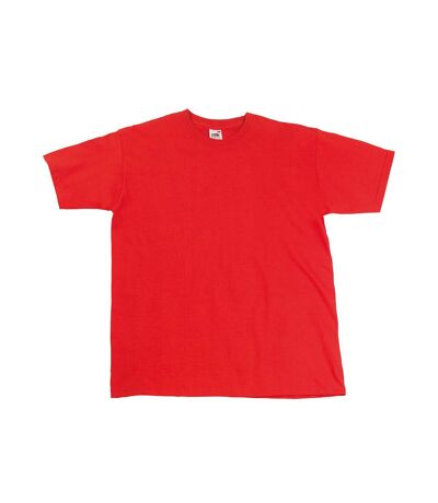 T-shirt super premium homme rouge Fruit of the Loom Fruit of the Loom