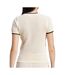T-Shirt beige/noir femme adidas jd1076-2
