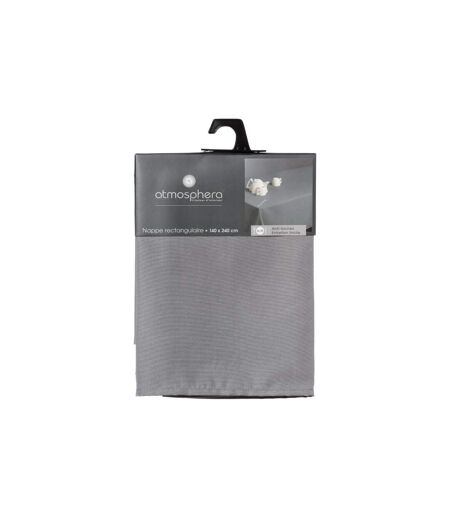 Nappe Antitache Unie 140x240cm Gris