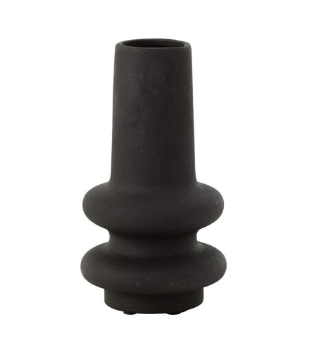 Vase Déco en Argile Lyra 32cm Noir