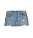 Low rise denim skirt 601178 women