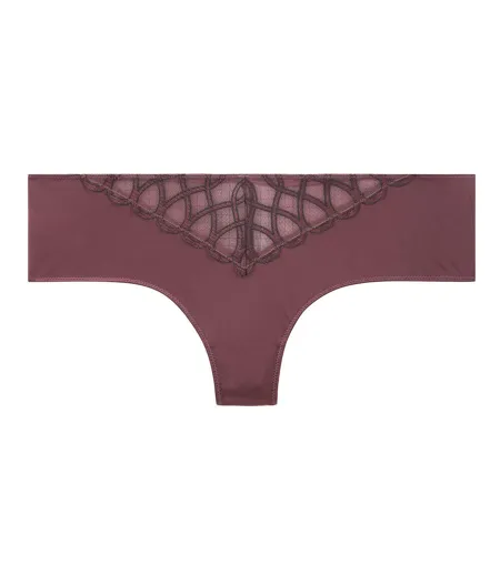 Shorty tanga bordeaux Anthologie