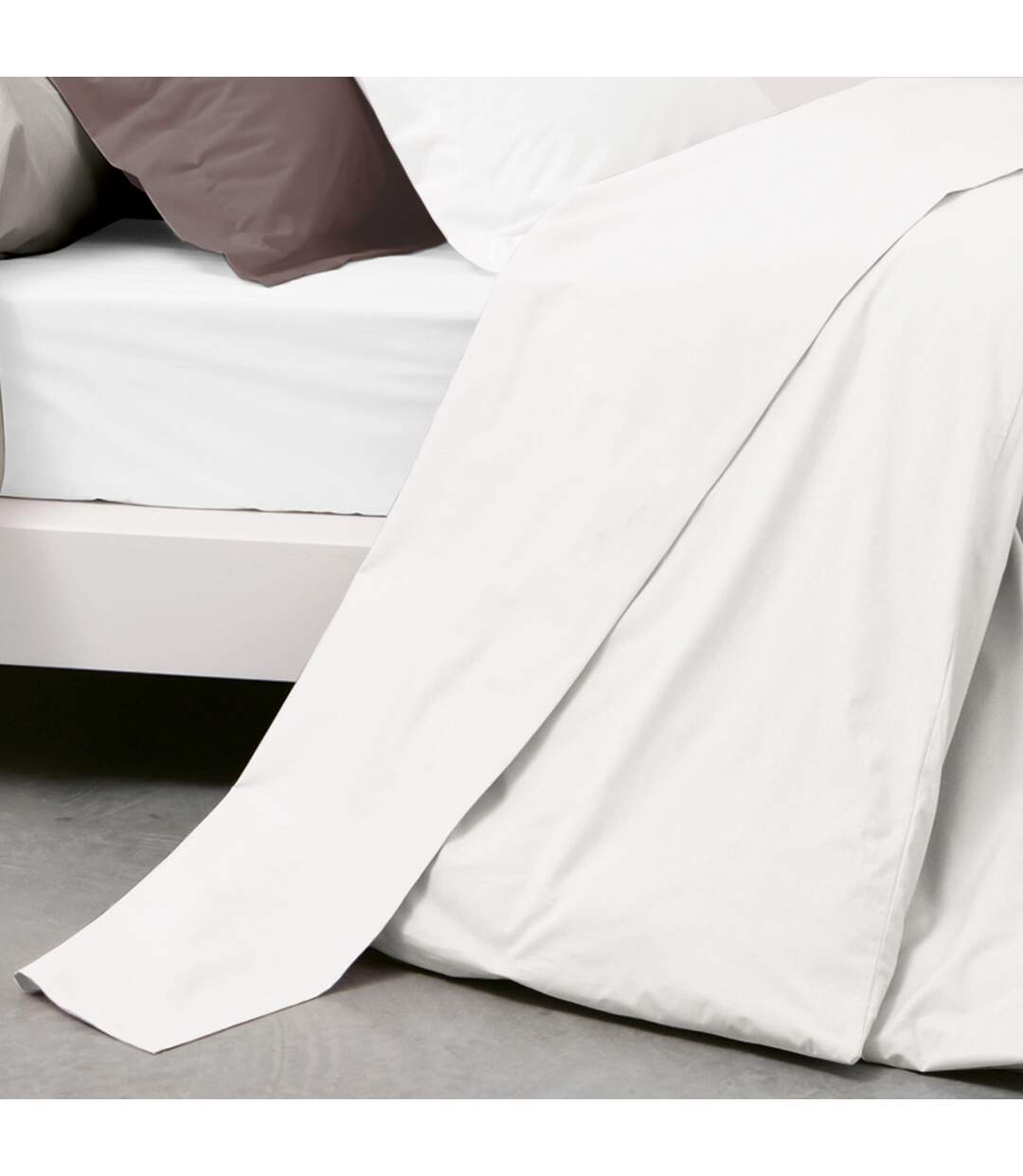 Drap plat uni pur percale PRIMO-2