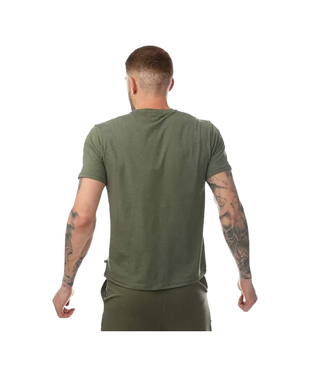T-shirt Homme Vert Kaki Ted Baker-3