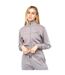 Sweat Court À Capuche Milwalk Femme Gris Crosshatch-2