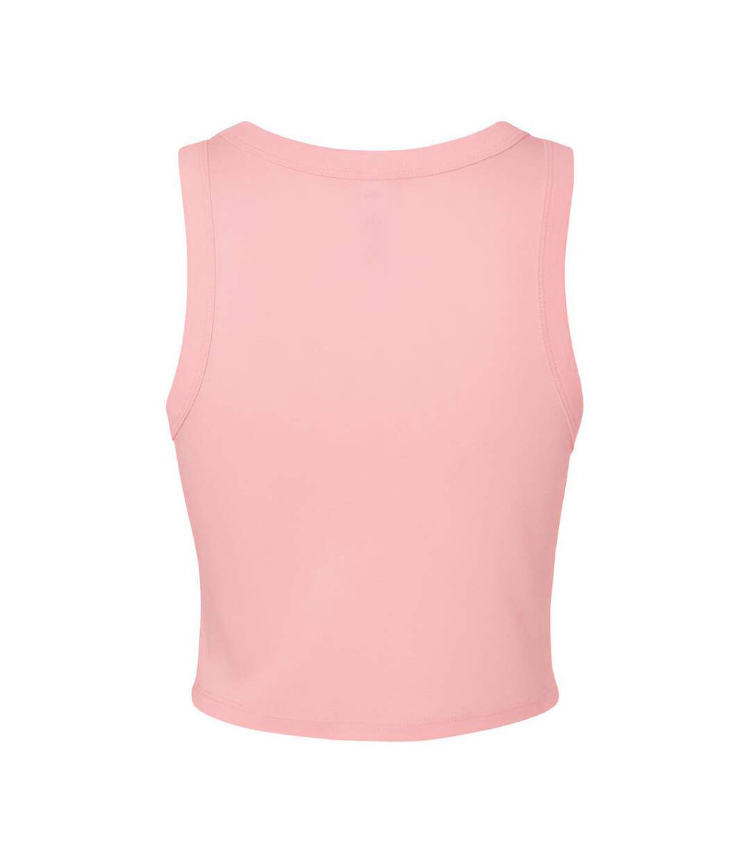 Womens/ladies tank top solid pink Bella + Canvas-2