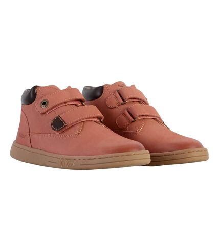 Basket A Scratch Cuir Enfant Kickers Tackeasy