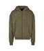 Veste À Capuche Style Rétro Homme Olive Build Your Brand-2