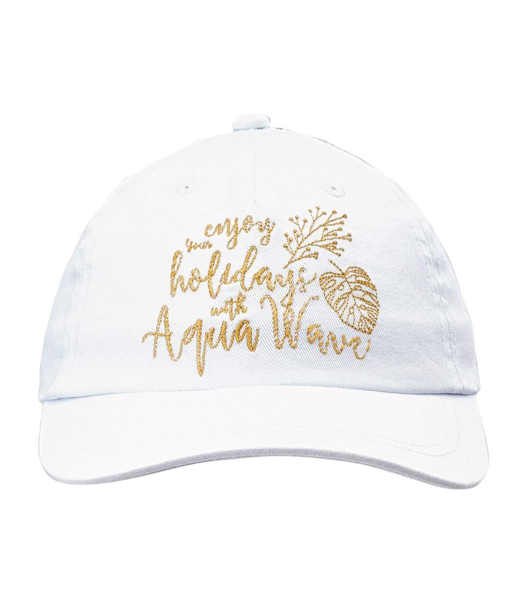 Casquette De Baseball Carol Blanc Aquawave-1