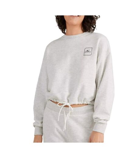 Sweat Gris Chiné Femme O'Neill Cube - L