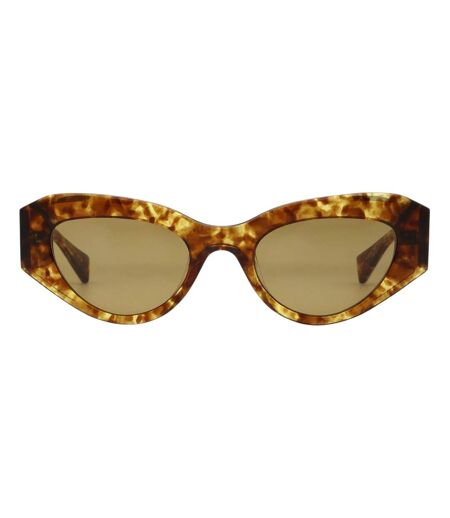 Lunettes De Soleil Motif/style Œil De Chat Calypso Femme Taille Unique Ambre Marbré AllSaints