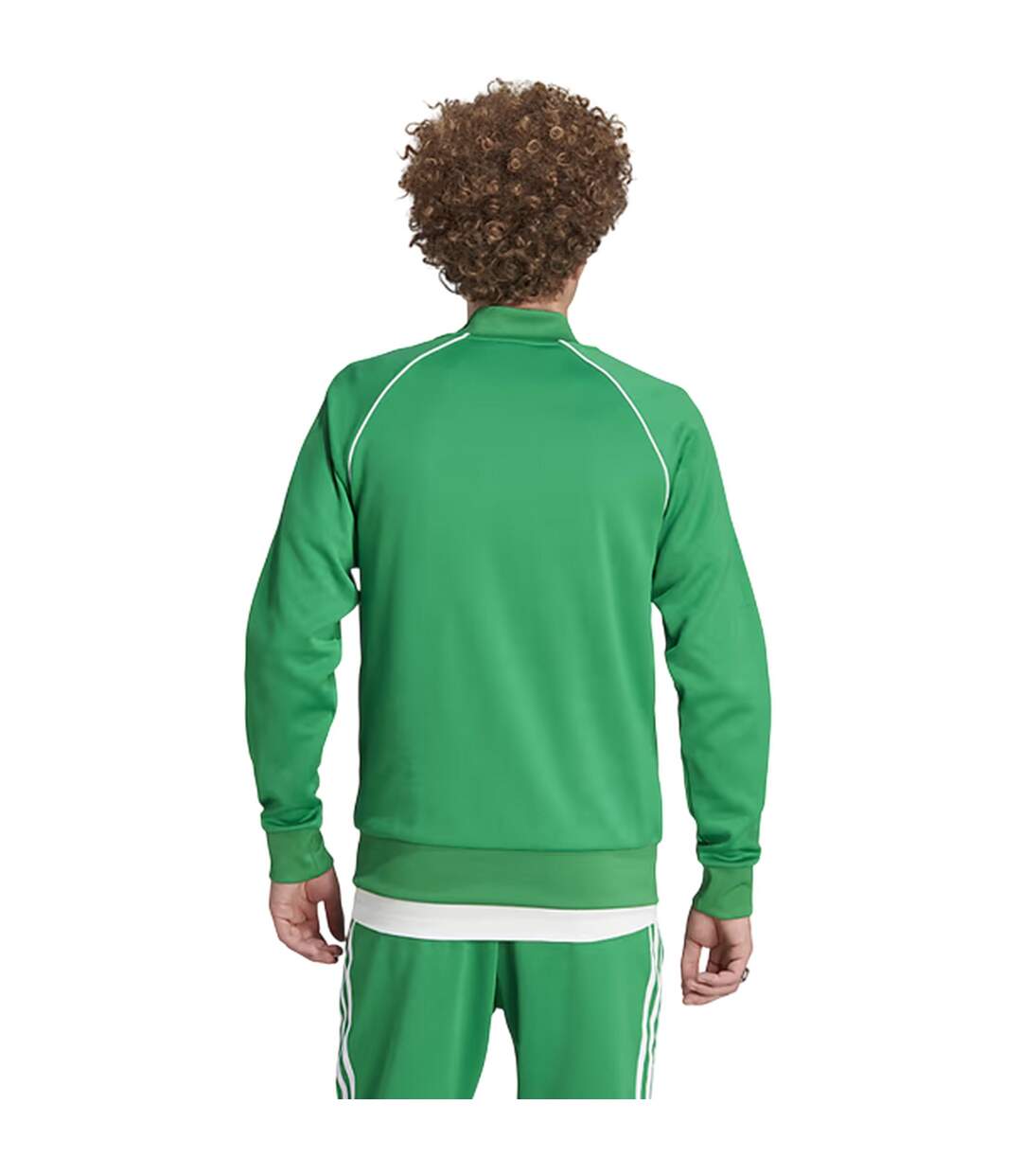 Haut De Survêtement Sstr Adulte Vert Adidas-3