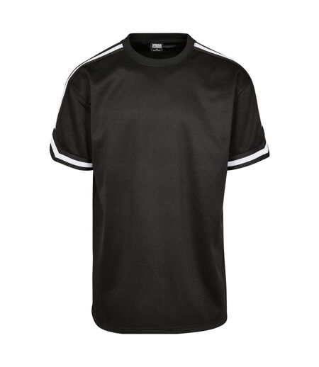 T-shirt Motif/style À Rayures Homme Noir Urban Classics