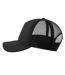 Casquette Trucker Motif/style 5 Panneaux Rapper-s Adulte Noir Atlantis-4