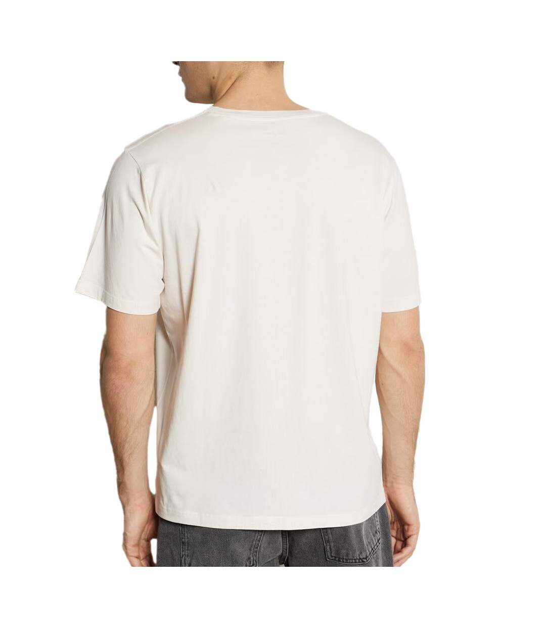 T-Shirt blanc homme pepe jeans eggo-2