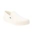 Womens/ladies Cheery Canvas Slip-on Trainers White Rocket Dog-1