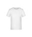 T-shirt active enfant blanc James and Nicholson-1